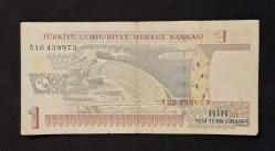 7 EMİSYON 1 YTL BİR YENİ TÜRK LİRASI A16 ÇÇT (-)