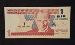 LOT.15 » 7 EMİSYON YTL 1 BİR YENİ TÜRK LİRASI A46 ÇT