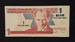 LOT.16 » 7 EMİSYON 1 BİR YENİ TÜRK LİRASI  YTL A52 ÇT