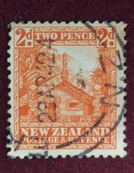 Yeni Zelanda Damgalı pul