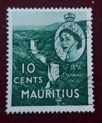 Mauritus Damgalı pul