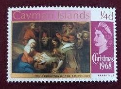 Cayman Adaları 1968- damgasız