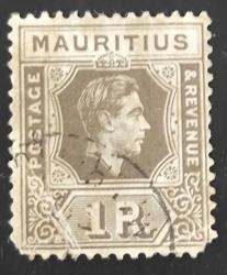 Mauritus Damgalı pul