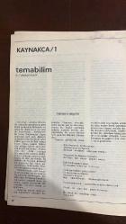 ÇAĞDAŞ ELEŞTİRİ, EDEBİYAT, SANAT, SORUNLAR VE KURAMLAR DERGİSİ -MART 1982-YAŞAR KEMAL-OKTAY AKBAL-MELİH CEVDET ANDAY-NURİ İYEM -TAHSİN YÜCEL-ADNAN BENK - ERCAN ARIKLI - TANJU GÖKÇÖL - EMİN ÖZDEMİR - İSMAİL YERGÜZ - KEMAL BİLBAŞAR - NURULLAH ATAÇ - ORHAN VELİ - SAMİ KARAÖREN - ERDİM ÖZTOKAT - VEDAT GÜNYOL - FATİH ÖZGÜVEN - O. SENEMOĞLU - N. SEVİL - B. TOMAŞEVSKİY - ULUĞ NUTKU - MENGÜ ERTEL - DR. ŞEVKİ BEY - YAHYA KEMAL - SALÂH BİRSEL - OKTAY RİFAT  BEN NİYE İKİ ROMAN, ÜÇ ROMAN, YÜZ ROMAN YAZAYIM HEPSİ BİRBİRİNE BENZEYECEKSE? - ANILAR ELEŞTİRİLİR Mİ? - SANATÇININ YAPMAK İSTEDİĞİ, AMACI... BİLDİĞİMİZ BİR ŞEY OLSAYDI, SANATA NE GEREK KALIRDI Kİ! - AMA İÇERİK KONU DA DEĞİLDİR - DİL İÇİN GEÇERLİ OLAN ÜÇ AŞAĞI BEŞ YUKARI YAZIN İÇİN DE GEÇERLİDİR - YAŞAR KEMAL’LE KAPALI OTURUM - SONDAN BAŞA GELEN YAZI - RESİMDEKİ GERÇEK - MESSAGE - YAZININ SINIRLARI - ANILARI ELEŞTİRMEK - SÖZCÜKLERİN HAKKI - KEMAL BİLBAŞAR’IN BİR ÖYKÜSÜ ÜSTÜNE - NURULLAH ATAÇ VE ORHAN VELİ - BİR DİL TA   - 66 SAYFA