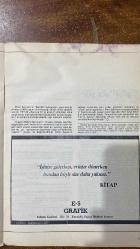 ÇAĞDAŞ ELEŞTİRİ, EDEBİYAT, SANAT, SORUNLAR VE KURAMLAR DERGİSİ - YIL: 3 SAYI: 4 NİSAN 1984 - BERNA MORAN - EMİN ÖZDEMİR - MUSTAFA DURAK - ŞÜKRAN KURDAKUL - AHMET OKTAY - GENCO ERKAL - NİLÜFER KURUYAZICI - ZEHRA İPŞİROĞLU - UFUK ÜSTERMAN - HÜSEYİN YURTTAŞ - MURAT TUNCAY - ERCAN ARIKLI - TANJU GÖKÇÖL - ADNAN BENK - MAZHAR CANDAN - NEBİLE DİREKÇİGİL - ULUĞ NUTKU  BATILILAŞMA TÜRK ROMANININ ANA SORUNSALINI, İŞLEVİNİ, KURULUŞUNU VE TİPLERİNİ ÖNEMLİ ÖLÇÜDE BELİRLER - 100. DOĞUM YILDÖNÜMÜNDE ÖMER SEYFETTİN - GALILEO GALILE VE BERTOLT BRECHT ÜZERİNE - GALILEO GALILEİ ÜZERİNE GENCO ERKAL’LA BİR SÖYLEŞİ - BRECHT’İN ÜÇ GALILE DÜZENLEMESİ - BERTOLT BRECHT’İN TİYATROSUNDA GROTESK ÖĞELER - ROMANIMIZ ÜZERİNE YENİ SAPTAYIMLAR - KENTE KARŞI KIR - ÖLÜMLE GÜDÜMLENMİŞ YAŞAMI HEMINGWAY’İN - MUHSİN ERTUĞRUL VE ONUN DÜŞÜNCE KIRINTILARI - GİBİ’SİZ ŞİİR - YERLEŞİK KALIPLARDAN ÖZDEŞLİK ARAYIŞINA DOĞRU - TANITMALAR - SATRANÇ - 66 SAYFA