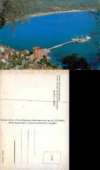Alanya Kalesi ve KOy  Kartpostal Şehir Kartpostalı Panorama Turizm  C-497