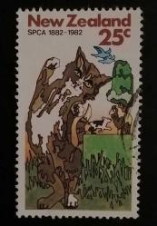 1982 YENİ ZELANDA PULU