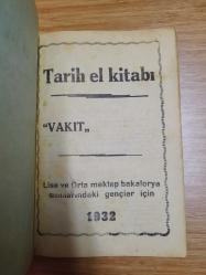 Tarih El Kitabı 'Vakıt' Lise ve Orta Mektep Bakalorya Sınıfındaki Gençler İçin