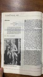 ÇAĞDAŞ ELEŞTİRİ, EDEBİYAT, SANAT, SORUNLAR VE KURAMLAR DERGİSİ - OCAK 1985  ALBERT JACQUARD - EMİN ÖZDEMİR - MUSTAFA BAYKA - ABDÜLKADİR BULUT - AYDIN YALKUT - AHMET NECDET - ZEKİ COŞKUN - MEHMET MELİH YÜRÜŞEN - BEDİA AKARSU - GEORGE STEINER - JALE BAYSAL - YUSUF ÇOTUKSÖKEN - EFDAL SEVİNÇLİ - ÖZDEMİR NUTKU - GÜL IŞIK - ÜMİT GÜROL - HÜSEYİN YURTTAŞ - FİKRET DEMİRAD - RAMİS DARA - MAURICE BLANCHOT - ULUĞ NUTKU - ERCAN ARIKLI - ADNAN BENK - AYDIN YALKUT - CEYDA YAZICIOĞLU - ÖMER BARANİOĞLU - CİHAT SÖYLEMEZ  TANITMALAR - BEDİA AKARSU İLE FELSEFE, DİL, KÜLTÜR VE AHLAK KONUSUNDA SÖYLEŞİ - NOBEL ÖDÜLÜ ÇEVRESİNDE DÖNEN DOLAPLAR - DİVAN EDEBİYATI ÜZERİNE TANITICI BİR YAZI - TÜRKÇE SÖZLÜK ÜZERİNE NOTLAR - NAMIK KEMAL’İN TİYATRO GÖRÜŞLERİ - ORTAOYUNUNDA “YABANCILAŞTIRMA” KAVRAMI - İDDİA FAZLA, METİN EKSİK - MARCO POLO VE TÜRKLER - GECEDE KANAT SESLERİ - AKDENİZLİ ŞİİRLER VE AŞK SÖZLERİ - CELLADIMA GÜLÜMSERKEN - BELGELER - ANIŞMALAR - KAYNAKÇA - SATRANÇ  - 66 SAYFA