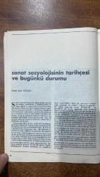 ÇAĞDAŞ ELEŞTİRİ, EDEBİYAT, SANAT, SORUNLAR VE KURAMLAR DERGİSİ - EKİM 1984  EMİN ÖZDEMİR - SUSAN SONTAG - BURSALI MEHMET TAHİR - HİLMİ ZAFER ŞAHİN - NEBİLE DİREKÇİGİL - CURT SECKEL - JEAN-LUC GODARD - ÖMER NACİ SOYKAN - PABLO PICASSO - FRANTIŠEK DEÁK - GÜRSEL AYTAÇ - GÜRHAN TÜMER - UFUK ÜSTERMAN - AHMET NECDET - YUSUF ÇOTUKSÖKEN - MEHMET YALÇIN - KEMAL ÖZYURT - RAMİS DARA - ROLAND BARTHES - ANNE CLANCIER - ULUĞ NUTKU - ERCAN ARIKLI - ADNAN BENK - AYDIN YALKUT - CEYDA YAZICIOĞLU - ÖMER BARANİOĞLU - CİHAT SÖYLEMEZ  ÖZYAŞAMÖYKÜSEL BİR ROMAN: AİLE SAVAŞLARI - PLATON’UN MAĞARASINDA - SANAT SOSYOLOJİSİNİN TARİHÇESİ VE BUGÜNKÜ DURUMU - SİNEMA NEDİR? - ARAMIYORUM, BULUYORUM - RESİMDE RİTİM - TİYATRODA YAPISALCILIK - SELİM NÜZHET GERÇEK’İN TİYATRO DÜNYASI - ORKESTRA ŞEFİNİN ÖYKÜSÜ - BİR SEVGİ İSTİYORUM ŞARKISI ÜSTÜNE BİR ÇÖZÜMLEME - BELGELER - ANIŞMALAR - TANITMALAR - SATRANÇ- 66 SAYFA