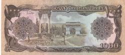 Koleksiyon ürünü Afganistan, 1.000 Afgan (1991) ÇİL Eski Yabancı Kağıt