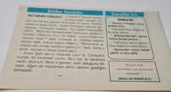 25 Ocak 1997-Orijinal Takvim Yaprağı-Doğum Günü-Söz,Nişan,Nikâh,Düğün ve Önemli Günler Hediyesi-Hicret Takvimi-Ayet(Rahman/8-9)-Sırpsındığı Zaferi(1363)-Mü'min Feraseti-Namaz'da-Abdullah Ensari(R.A.)