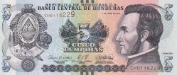 Honduras, 5 Lempiras (2014) ÇİL