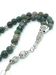 Faset Kesim 8 Mm Hint Akiği Tespih - 33' Lü - Özel Tasarım