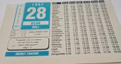 28 Ocak 1997-Orijinal Takvim Yaprağı-Doğum Günü-Söz,Nişan,Nikâh,Düğün ve Önemli Günler Hediyesi-Hicret Takvimi-Ayet(Haşr-7)-Mülkiye Mektebi Açıldı(1859)-Övünmek Yok-Soru/Cevap-Hikmetler