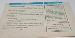 29 Ocak 1997-Orijinal Takvim Yaprağı-Doğum Günü-Söz,Nişan,Nikâh,Düğün ve Önemli Günler Hediyesi-Hicret Takvimi-Ayet(Hadis)-Ebu Davud ve Tirmizi)-İlk Türkçe Ezanın Fatih Camii'nde Okutturulması(1932)-Ramazan ve İtikaf-Peygamberimiz(SAV)-Hikmetler