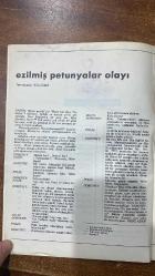 ÇAĞDAŞ ELEŞTİRİ, EDEBİYAT, SANAT, SORUNLAR VE KURAMLAR DERGİSİ -NİSAN 1983  TENNESSEE WILLIAMS - TAHŞİN YÜCEL - BİLGE KARASU - FATİH ÖZGÜVEN - NİLÜFER KURUYAZICI - TOMRİS UYAR - NEBİLE DİREKÇİGİL - SABRİ ALTINEL - SEZER TANSUĞ - FATMA AKERSON - TARIK DURSUN K. - NAMIK KEMAL - EMİN ÖZDEMİR - ROMAN INGARDEN - ULUĞ NUTKU - ERCAN ARIKLI - TANJU GÖKÇÖL - ADNAN BENK - AYDIN YALKUT - CEYDA YAZICIOĞLU - ÖMER BARANİOĞLU - CİHAT SÖYLEMEZ  EZİLMİŞ PETUNYALAR OLAYI - OYUN YAZARI OLARAK TENNESSEE WILLIAMS - ŞİDDET VE CİNSELLİK İLİŞKİLERİ - KARANLIK BİR YALI ÜZERİNE METİN - MADAME BOVARY ÇEVRESİNDE - SENGHOR’UN NEW YORK’U - DİLİN GÜCÜ YOKSA GÖZÜNDE Mİ YOK? (YA DA TERSİ) - “ÖLÜ ALBAYIN KIZLARI” ÜSTÜNE NOTLAR - ALDIM PRÉVERT’İ ÖNÜME… - BELGELER - ANIŞMALAR - TANITMALAR - KAYNAKÇA - SATRANÇ - 66 SAYFA