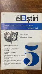 ÇAĞDAŞ ELEŞTİRİ, EDEBİYAT, SANAT, SORUNLAR VE KURAMLAR DERGİSİ - TEMMUZ 1982 - MACİT GÖKBERK VE UZLAŞMACILIK PERDESİ - ADAMINA GÖRE TARİH TARIK DURSUN - KEMAL TAHİR ROMANLARI ŞÜKRAN KURDAKUL - REŞAT NURİ GÜNTEKİN AKŞAM GÜNEŞİ - FATİH ÖZGÜVEN - YAPILSACI BİR YAKLAŞIM SEVDA ŞENER - BELGER MEHMET RAUF - ANIŞMALAR EMİN ÖZDEMİR - TANITMALAR - OSMAN SENEMOĞLU - ESİN EYÜPOĞLU - MARK SCHORER - ULUĞ NUTKU - YENİK DÜŞEN KAHRAMNLAR - TEKNİKTEN SÖZEDEN HEMEN HER ŞEYDEN SÖZEDİYOR SAYILIR - TARİH YAZARI YANSIZ OLABİLİR Mİ - BEN DE ARTIK ROMANCI OLMUŞTUM- KAYNAKÇA - TANITMALAR - SATRANÇ - 66 SAYFA