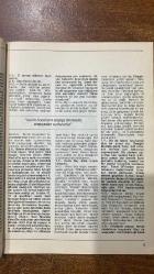 ÇAĞDAŞ ELEŞTİRİ, EDEBİYAT, SANAT, SORUNLAR VE KURAMLAR DERGİSİ - TEMMUZ 1982 - MACİT GÖKBERK VE UZLAŞMACILIK PERDESİ - ADAMINA GÖRE TARİH TARIK DURSUN - KEMAL TAHİR ROMANLARI ŞÜKRAN KURDAKUL - REŞAT NURİ GÜNTEKİN AKŞAM GÜNEŞİ - FATİH ÖZGÜVEN - YAPILSACI BİR YAKLAŞIM SEVDA ŞENER - BELGER MEHMET RAUF - ANIŞMALAR EMİN ÖZDEMİR - TANITMALAR - OSMAN SENEMOĞLU - ESİN EYÜPOĞLU - MARK SCHORER - ULUĞ NUTKU - YENİK DÜŞEN KAHRAMNLAR - TEKNİKTEN SÖZEDEN HEMEN HER ŞEYDEN SÖZEDİYOR SAYILIR - TARİH YAZARI YANSIZ OLABİLİR Mİ - BEN DE ARTIK ROMANCI OLMUŞTUM- KAYNAKÇA - TANITMALAR - SATRANÇ - 66 SAYFA