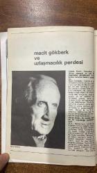 ÇAĞDAŞ ELEŞTİRİ, EDEBİYAT, SANAT, SORUNLAR VE KURAMLAR DERGİSİ - TEMMUZ 1982 - MACİT GÖKBERK VE UZLAŞMACILIK PERDESİ - ADAMINA GÖRE TARİH TARIK DURSUN - KEMAL TAHİR ROMANLARI ŞÜKRAN KURDAKUL - REŞAT NURİ GÜNTEKİN AKŞAM GÜNEŞİ - FATİH ÖZGÜVEN - YAPILSACI BİR YAKLAŞIM SEVDA ŞENER - BELGER MEHMET RAUF - ANIŞMALAR EMİN ÖZDEMİR - TANITMALAR - OSMAN SENEMOĞLU - ESİN EYÜPOĞLU - MARK SCHORER - ULUĞ NUTKU - YENİK DÜŞEN KAHRAMNLAR - TEKNİKTEN SÖZEDEN HEMEN HER ŞEYDEN SÖZEDİYOR SAYILIR - TARİH YAZARI YANSIZ OLABİLİR Mİ - BEN DE ARTIK ROMANCI OLMUŞTUM- KAYNAKÇA - TANITMALAR - SATRANÇ - 66 SAYFA