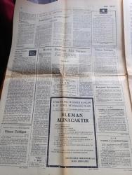 Cumhuriyet Gazetesi - Turkish Newspaper - 8 Temmuz 1976 - sağın cehaleti yaza Uğur Mumcu Başmakale - TÖS sanıklarının beraatlerinin yayını için TRT'ye başvuruldu - demokratik kuruluşlar DİSK'in DGM'lere karşı ortak mücadele yolundaki çağrısına olumlu yanıt verdiler - Hora'nın Ege'ye ne zaman açılacağı konusu karmakarışık bir durum aldı Atina araştırmayı engelleme çabasında - Süleyman Demir hakkında gensoru açması isteyen DP önergesi reddedildi - Sümerbank'a ait iki fabrikanın MSP'li bir tüccara satılacağı yolundaki haber - MHP'li ülkücülerin kafası yazan Fikret Otyam - Entebbe havaalanında öldürülen kadın gerillanın Türk asıllı Ayşe Ertürk olduğu öne sürülüyor - halka vermek yüreğini yazan Oktay Akbal - anadilimizi sevmeyenler yazan Cahit Külebi - Panosmanizm Panislamizm Ve Pantürkizm Yazan Doğan Avcıoğlu - Alparslan Türkeş 1944'lerden günümüze dek kimin ve hangi çıkarların izinde - Pendik halkevi folklor Grubu Fransa ve ispanya'daki festivallere katılacak - AİK takımı geliyor