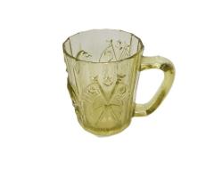 OSMANLI DÖNEMİ AY YILDIZLI BAYRAK VE ASLAN RESİMLİ LİON BİRA BARDAĞI