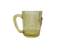 OSMANLI DÖNEMİ AY YILDIZLI BAYRAK VE ASLAN RESİMLİ LİON BİRA BARDAĞI