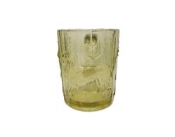 OSMANLI DÖNEMİ AY YILDIZLI BAYRAK VE ASLAN RESİMLİ LİON BİRA BARDAĞI