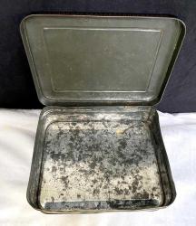 1950 Batı Alman Teneke Tütün Kutusu