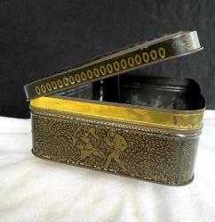 1950 Batı Alman Teneke Tütün Kutusu