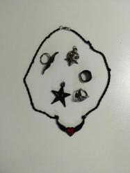 Gotik bijuteri takı lotu