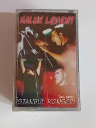 Haluk levent istanbul konseri   albümü acılmamış ambalajında sıfır  koleksiyon klasik  kaset  YILMAZ VİDEO