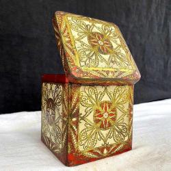 1970, Bristol Ware Koleksiyonluk Teneke Çay Kutusu