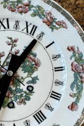 LIMOGES FRANSIZ PORSELEN DUVAR TABAĞI SAAT