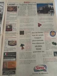 HÜRRİYET KELEBEK GAZETESİ DOĞUM GÜNÜ HEDİYESİ (TURKISH NEWSPAPPER) - 17 MART 1998 - SADECE 6 SAYFADIR -Erden Kıral-Ayten Gökçer-Nadire İçkale-Beyza Bilgin-Gündüz Tezmen-Tekin Aral-Neslihan Akbaydar-Alberto Rosignoli-Esra Ceyhan-güzin abla-Yasemin boran-Sevda Demirel-patavatsız reklam-anlat Şehrazat-Serdar Yalçın-Müşvik Kenter-Candan Erçetin-Meltem cumbul-kadriye Kenter-tam pirinç salatası tarifi falafel tarifi lezzetten buğday bereketi-sana tereyağ-Tyra Banks-Mehmet Ali Erbil-zeki Alasya-Metin Akpınar-Beste açar-Çarkıfelek-bir dilek tut yabancı filmi-