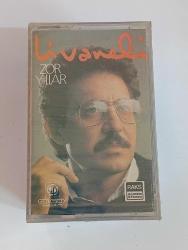 Zülfü livaneli zor yıllar  albümü acılmamış ambalajında sıfır  koleksiyon klasik  kaset  YILMAZ VİDEO