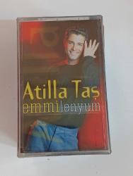 Atilla taş emmilenyum   albümü acılmamış ambalajında sıfır  koleksiyon klasik  kaset  YILMAZ VİDEO