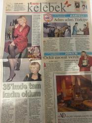 HÜRRİYET KELEBEK GAZETESİ DOĞUM GÜNÜ HEDİYESİ (TURKISH NEWSPAPPER) - 8 OCAK 1998 - SADECE 6 SAYFADIR -Yasemin Boran-Figen Erman-Filiz Öcal-Tayfun Talipoğlu-Safiye Osman-Bülent Osman-Azize Bergin-Ali Akay-Akbay Osman-Thomas Conlin-Ayşegül Kirmanoğlu-Çimen Karameroğulları-Bahar Göksu-Wesley Snipes-Gerard Depardieu-Diane Lane-Demir Akbağ-Yılmaz Erdoğan-Sinan Bengier-Afacan Dennis-El bebek gül bebek Tüp Bebek-Adım adım Türkiye-Ödül moral verdi-35imde tam kadın oldum-1998 yılında aslanlar-FBI CD peşinde-Akbayın resimleri Soyutta-Ankaranın sanatçıları Avrupa kentlerinde-Türkiyede ilk sergi-Evlilik zor bir oyundur-Uyuşturucuya hayır-Zarafet bunalımda-Ekstra magazin-Çarkıfelek kazandırıyor-Türkiyenin sinema gündemi-Günün filmleri