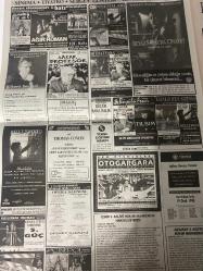 HÜRRİYET KELEBEK GAZETESİ DOĞUM GÜNÜ HEDİYESİ (TURKISH NEWSPAPPER) - 8 OCAK 1998 - SADECE 6 SAYFADIR -Yasemin Boran-Figen Erman-Filiz Öcal-Tayfun Talipoğlu-Safiye Osman-Bülent Osman-Azize Bergin-Ali Akay-Akbay Osman-Thomas Conlin-Ayşegül Kirmanoğlu-Çimen Karameroğulları-Bahar Göksu-Wesley Snipes-Gerard Depardieu-Diane Lane-Demir Akbağ-Yılmaz Erdoğan-Sinan Bengier-Afacan Dennis-El bebek gül bebek Tüp Bebek-Adım adım Türkiye-Ödül moral verdi-35imde tam kadın oldum-1998 yılında aslanlar-FBI CD peşinde-Akbayın resimleri Soyutta-Ankaranın sanatçıları Avrupa kentlerinde-Türkiyede ilk sergi-Evlilik zor bir oyundur-Uyuşturucuya hayır-Zarafet bunalımda-Ekstra magazin-Çarkıfelek kazandırıyor-Türkiyenin sinema gündemi-Günün filmleri