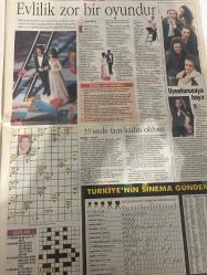 HÜRRİYET KELEBEK GAZETESİ DOĞUM GÜNÜ HEDİYESİ (TURKISH NEWSPAPPER) - 8 OCAK 1998 - SADECE 6 SAYFADIR -Yasemin Boran-Figen Erman-Filiz Öcal-Tayfun Talipoğlu-Safiye Osman-Bülent Osman-Azize Bergin-Ali Akay-Akbay Osman-Thomas Conlin-Ayşegül Kirmanoğlu-Çimen Karameroğulları-Bahar Göksu-Wesley Snipes-Gerard Depardieu-Diane Lane-Demir Akbağ-Yılmaz Erdoğan-Sinan Bengier-Afacan Dennis-El bebek gül bebek Tüp Bebek-Adım adım Türkiye-Ödül moral verdi-35imde tam kadın oldum-1998 yılında aslanlar-FBI CD peşinde-Akbayın resimleri Soyutta-Ankaranın sanatçıları Avrupa kentlerinde-Türkiyede ilk sergi-Evlilik zor bir oyundur-Uyuşturucuya hayır-Zarafet bunalımda-Ekstra magazin-Çarkıfelek kazandırıyor-Türkiyenin sinema gündemi-Günün filmleri