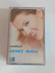 Demet akalın unuttum   albümü acılmamış ambalajında sıfır  koleksiyon klasik  kaset  YILMAZ VİDEO