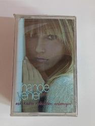 Hande yener aşk kadın ruhundan anlamıyor   albümü acılmamış ambalajında sıfır  koleksiyon klasik  kaset  YILMAZ VİDEO