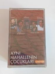 Aynı mahallenin çoçukları  albümü acılmamış ambalajında sıfır  koleksiyon klasik  kaset  YILMAZ VİDEO