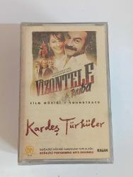 Kardeşelr türküler  vizontele tuuba    albümü acılmamış ambalajında sıfır  koleksiyon klasik  kaset  YILMAZ VİDEO