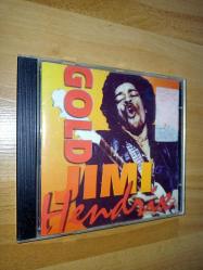 gold jimi hendrix cd (disk temiz ve parlak, ama 20 adet kadar kılcal kağıt çiziği gibi çizik var, pek performansı etkiler gibi grünmüyor) (ön kapak 4 sayfa, ama iç sayfalarda yazı yok, muhtemelen bulgar baskısı)