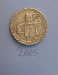 2005 İNGİLTERE   1  POUND Kraliçe Elizabeth  Menai Asma Köprüsü Haliyle