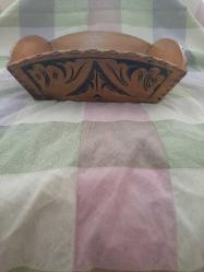 Ahşap Oyma Ekmeklik Sunumluk