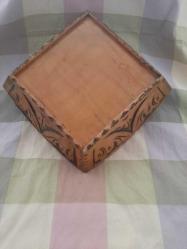 Ahşap Oyma Ekmeklik Sunumluk