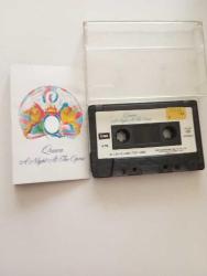 Queen – A Night At The Opera 1987 Türkiye Baskı Kaset '' Bohemian Rhapsody ''
