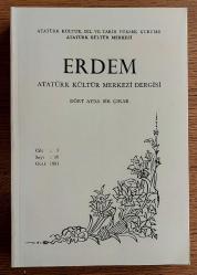 ERDEM Atatürk Kültür Merkezi Dergisi, 1985 - 2013, Sayı: 1 - 64 [TAKIM]